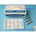 Blood Lancets em aço inoxidável